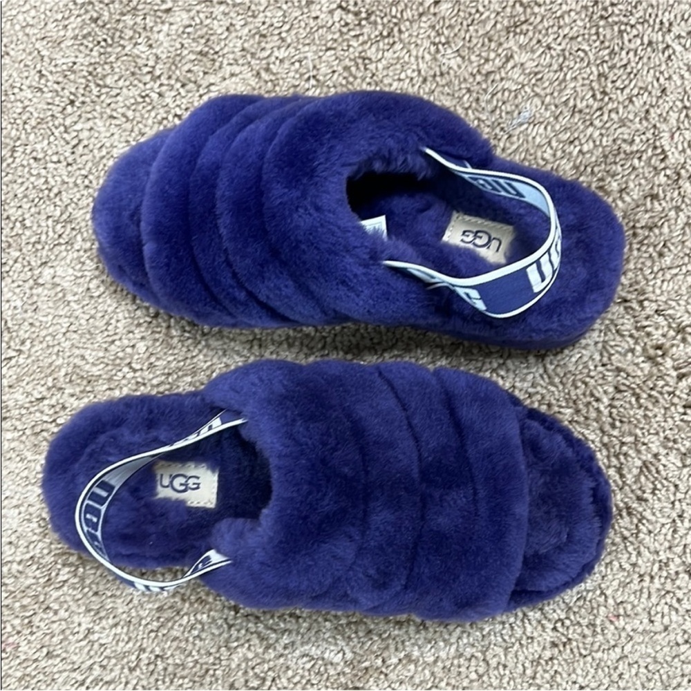 Ugg Fluffy Yeah Slip On Elastic Slingback Slide S… - image 4